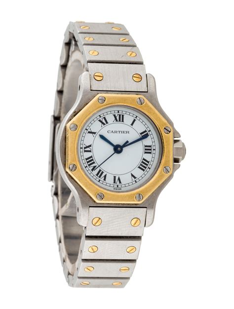 cartier santos octagon replica watch|cartier santos octagon watch price.